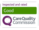 Inspected and rated ‘Good’. Care Quality Commission